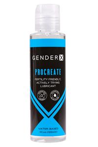 Gender X  Procreate - Geurloos glijmiddel op waterbasis