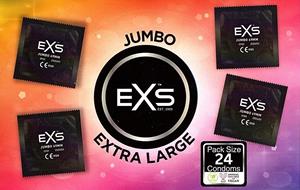 EXS Jumbo 144 Condooms (69mm) 24 stuks