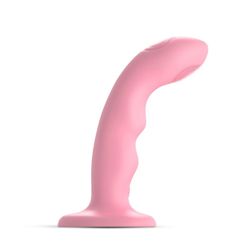 Strap-On-Me Strap On Me - Tapping Dildo Wave - Coral Pink