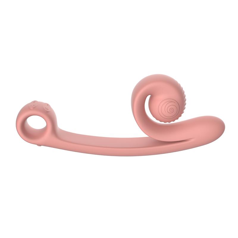 Snailvibe Snail Vibe Curve Duo Vibrator - Peachy Pink