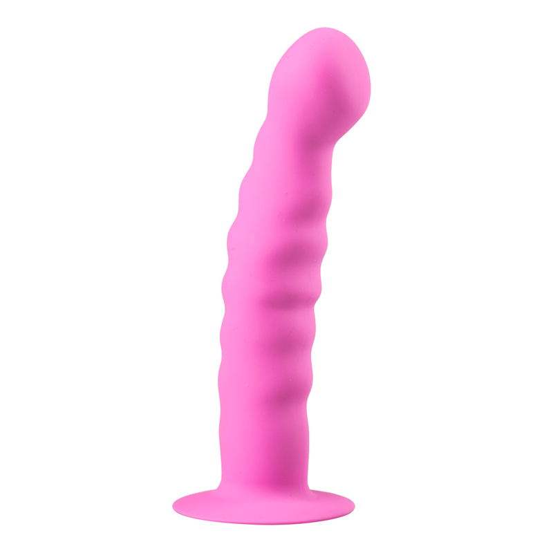 Anal Collection Siliconen dildo met zuignap - Roze