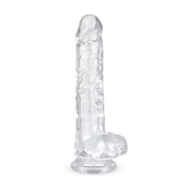 EasyToys Dildo Collection Jelly Dildo met ballen - 19 cm