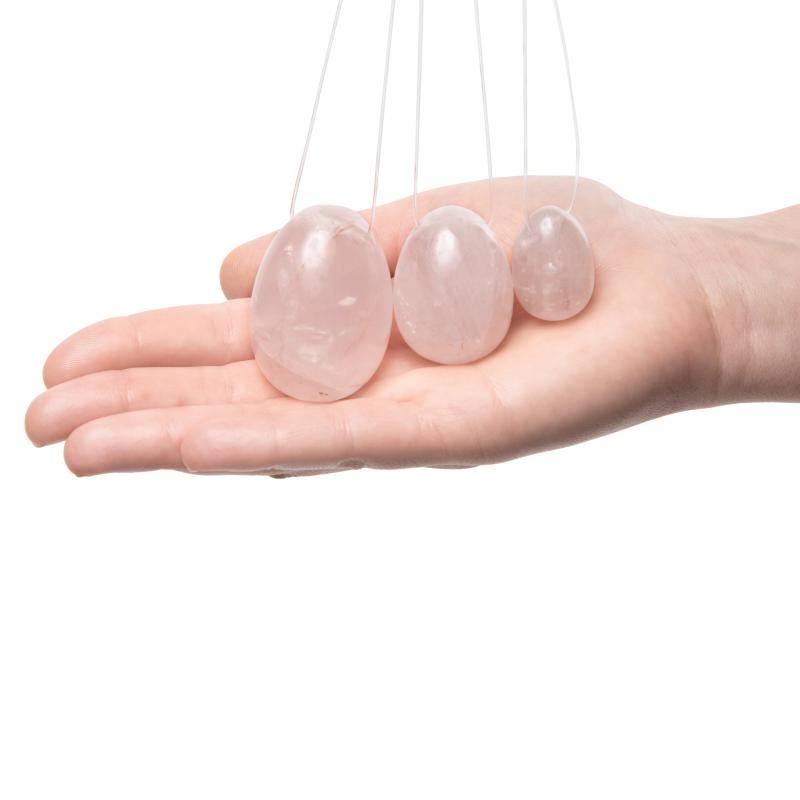 La Gemmes  Rose Quartz Yoni Egg (S)