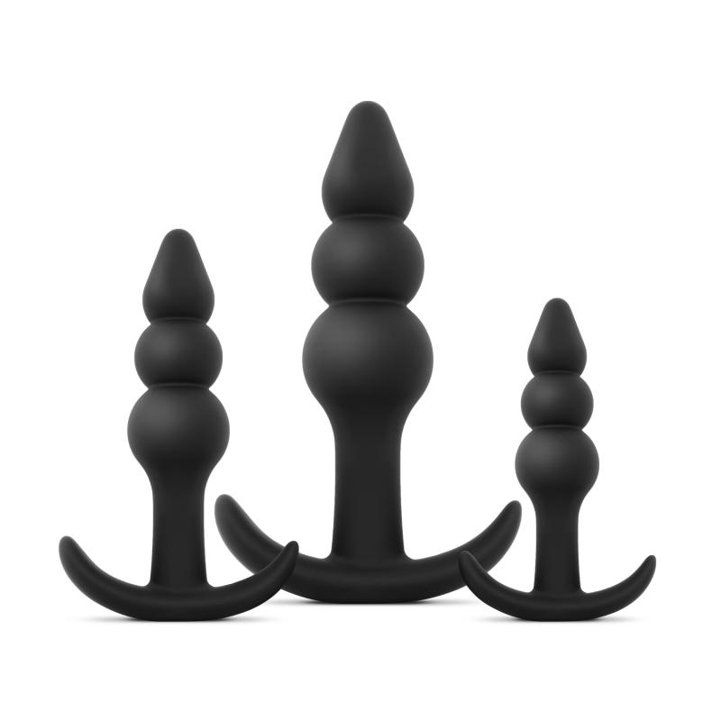 EasyToys Online Only Easytoys - Butt Plug Trio - Zwart