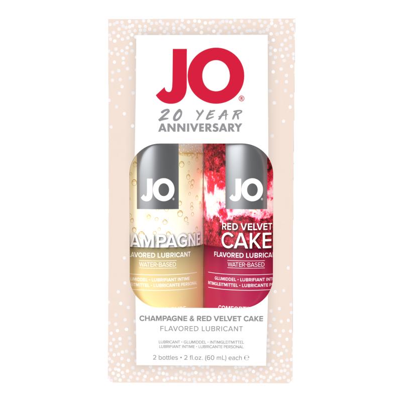 System JO  20 Year Anniversary Gift Set Champagne & Red Velvet Cake - 60ml