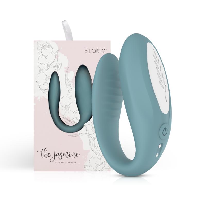 Bloom  The Jasmine C-vormige Vibrator - Groen