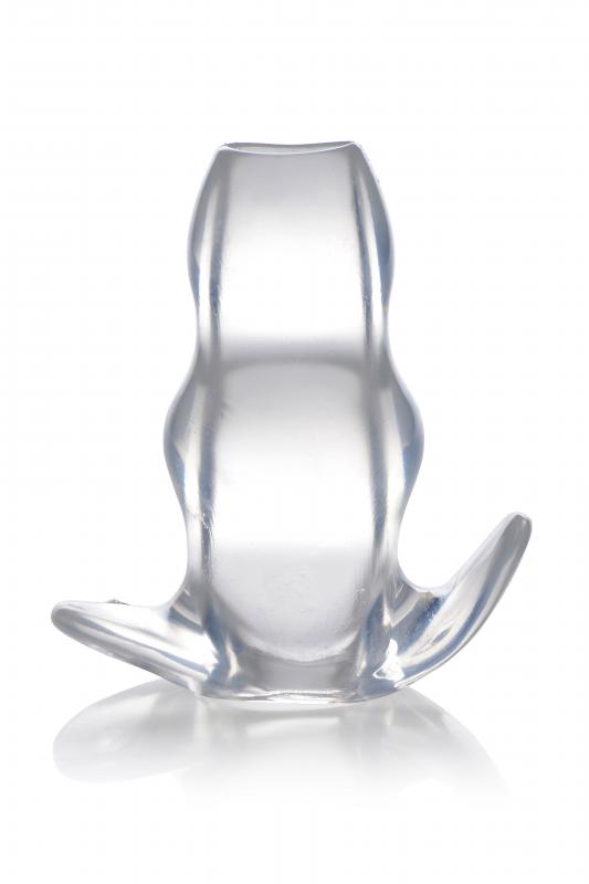 XR Brands Clear View Holle Anaalplug - Large