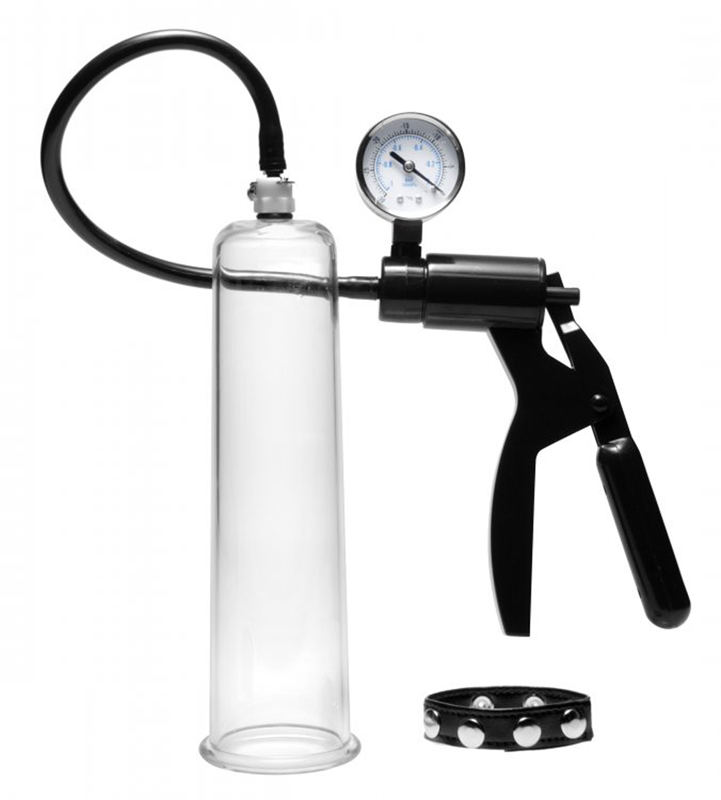 XR Brands Penispomp The Premium met Cockring - Groot