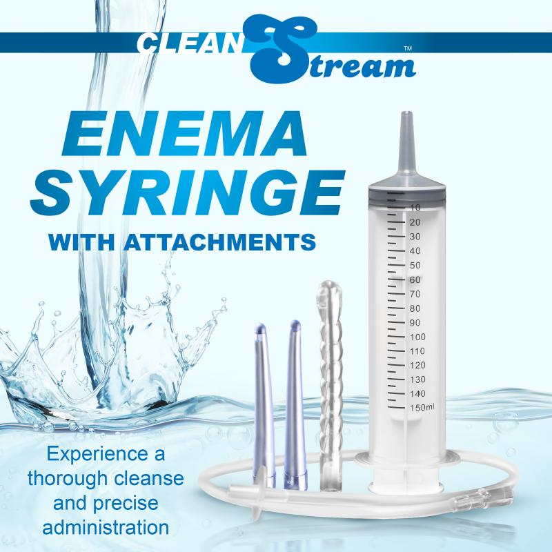 XR Brands  Enema Spuit met Accessoires - 150 ml