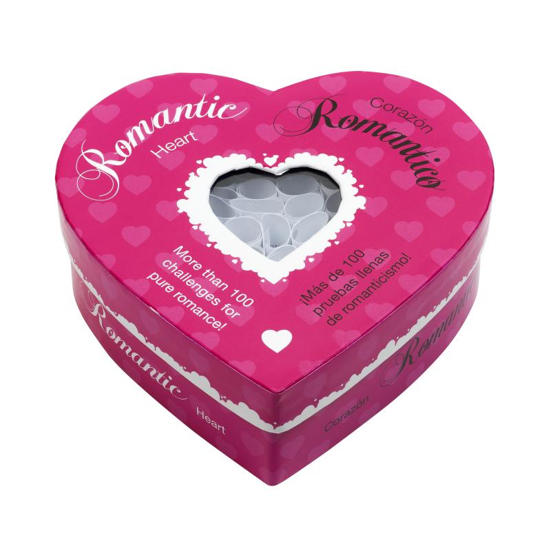 Tease & Please Romantic Heart - Romantisch Uitdagingsspel voor Koppels- EN/ES
