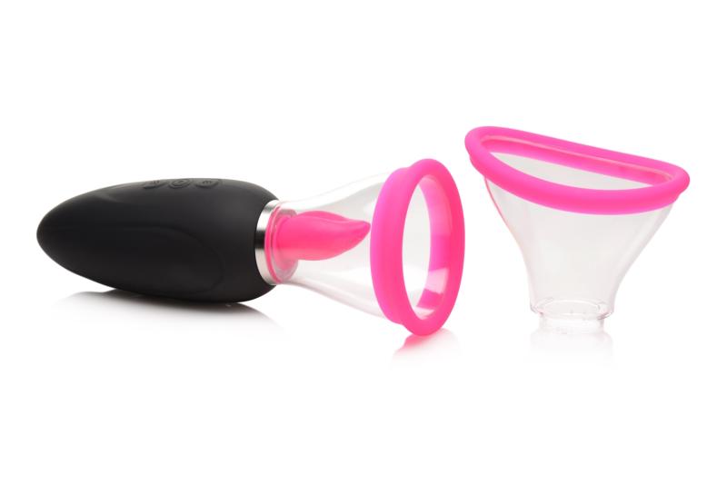 XR Brands LICKGASM - Mini Stimulator Zuigen, Likken & Vibratie