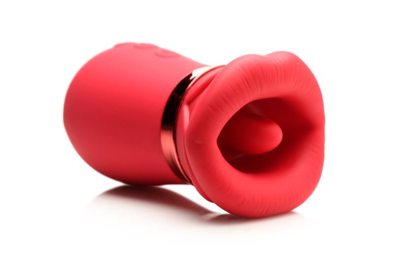 XR Brands LICKGASM - Kiss Me More Clitorisstimulator Zuigen, Trillen & Kussen