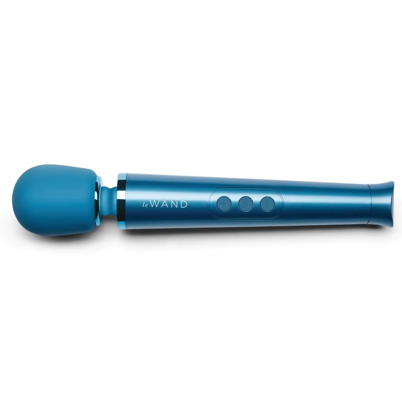Le Wand  Petite Rechargeable Vibrating Massager Blue