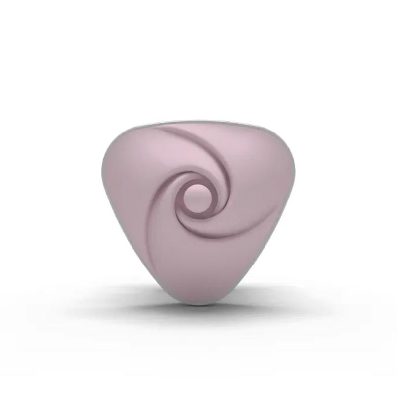 Mystim  Hearts Desire Lay-On Vibrator Rose