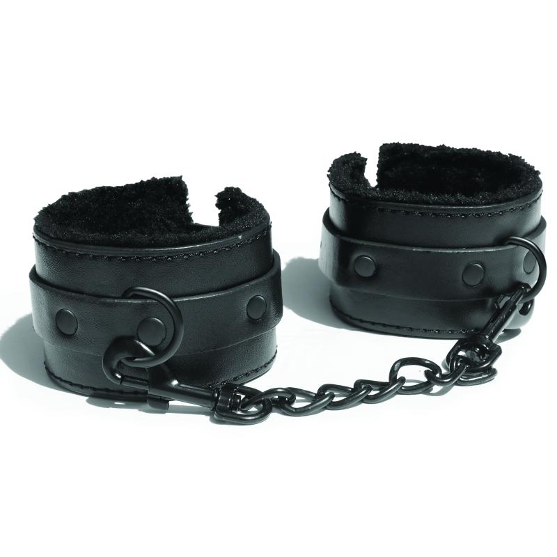 Sportsheets  Sex & Mischief Shadow Fur Handcuffs