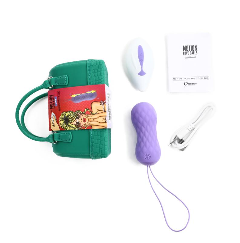 Feelztoys  Motion Love Balls Jivy Met Afstandsbediening