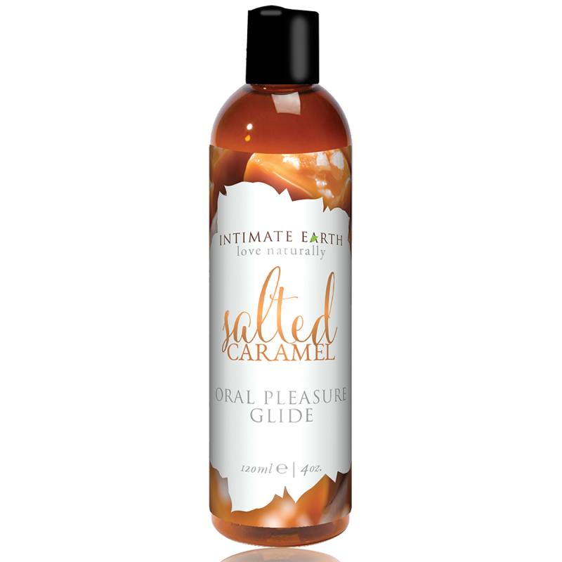 Intimate Earth  Natural Flavors Glide Salted Caramel 120 ml
