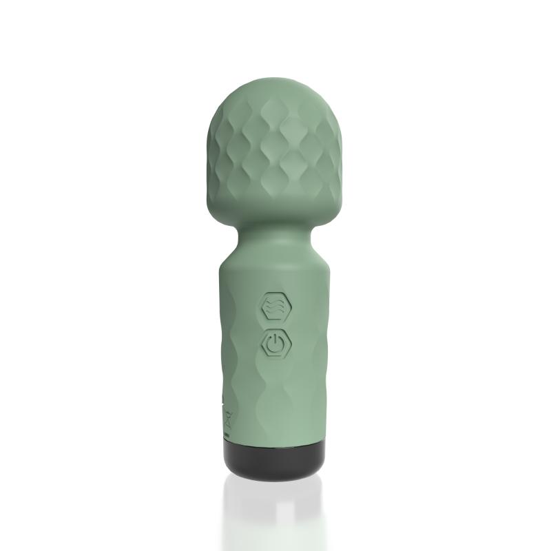 Screaming O – Cuties Winny Mini Wand Vibrator – Groen