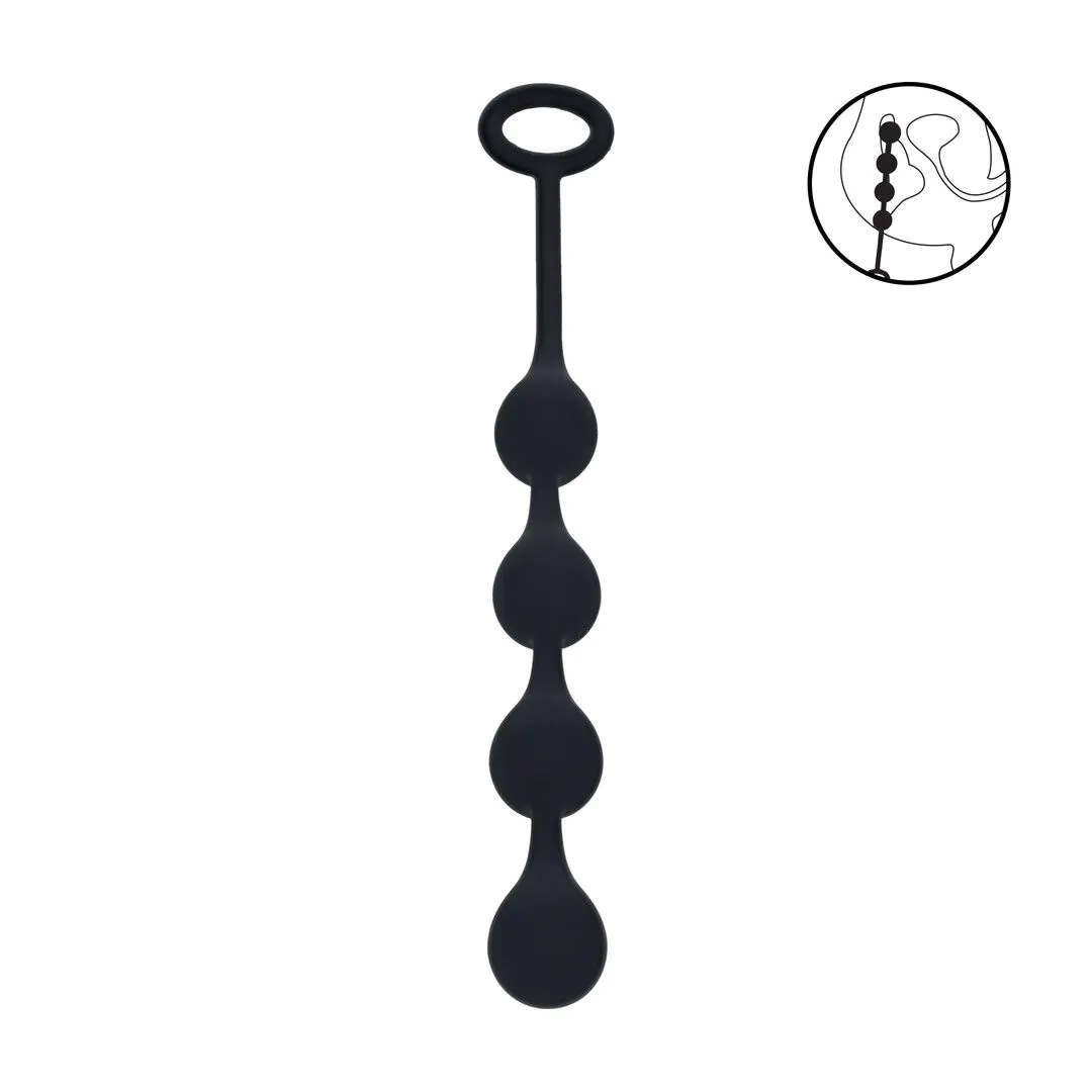 Levelz  Waterdrop Silicone Anal Balls - Small 20mm