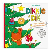 Boek met naam - Dikkie Dik viert Kerstmis - Softcover