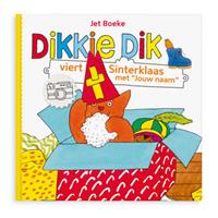 Boek met naam - Dikkie Dik viert Sinterklaas - Softcover