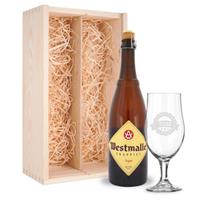 YourSurprise Bier mit Glas - Westmalle