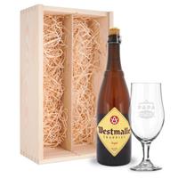 Vaderdag bierpakket met glas - Westmalle Tripel