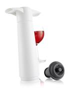 Vacu Vin Wine Saver Vacuum Wijnpomp Wit
