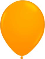 Fluor ballonnen oranje 8 stuks