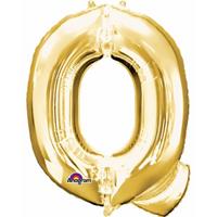 Anagram Mega grote gouden ballon letter Q