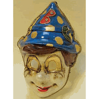 Bellatio Venetiaans Pinocchio gezichtsmasker