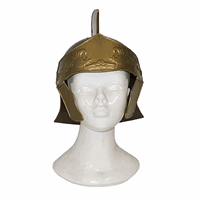 Bellatio Romeinse helm goud voor volwassenen