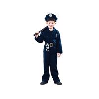 Bellatio Voordelig politie kostuum voor kinderen