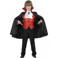 Smiffys Dracula kinder kostuum 4 delig 9-12 jaar Multi
