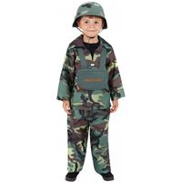 Smiffys Stoer leger kostuum voor kinderen