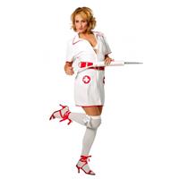 Bellatio Verpleegster kostuum Wit