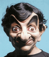 Bellatio Rowan Atkinson masker