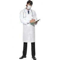 Smiffys Voordelig dokters kostuum met mondkapje 