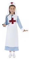 Smiffys Ouderwets verpleegster kostuum voor meisjes
