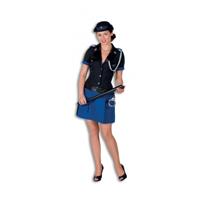 Luxe politie kostuum voor dames