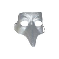 Bellatio Snavel masker zilver