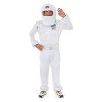 Bellatio Astronauten kostuum met helm Zilver