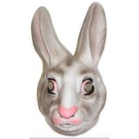 Bellatio Plastic konijnen masker voor volwassenen
