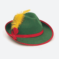 Bellatio Oktoberfest hoed groen