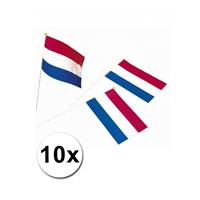 Bellatio 10 zwaaivlaggetjes Holland