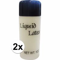 Smiffys 2x vloeibare liquid latex make up