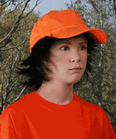 Myrtle Beach Kinder baseballcap oranje