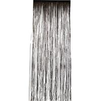 Folie deurgordijn zwart 244 x 91 cm