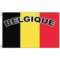 Bellatio Belgie vlag met tekst