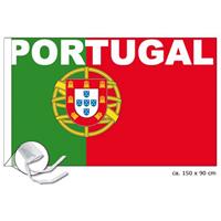 Bellatio Portugal vlag met tekst